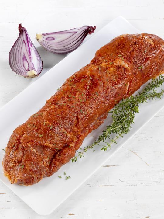 Filet mignon mariné