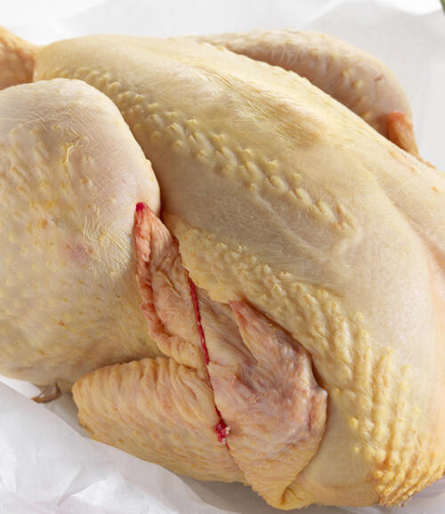 Poulet fermier label rouge