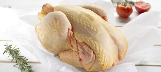 Poulet fermier label rouge