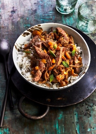 Foie de veau à l’indienne